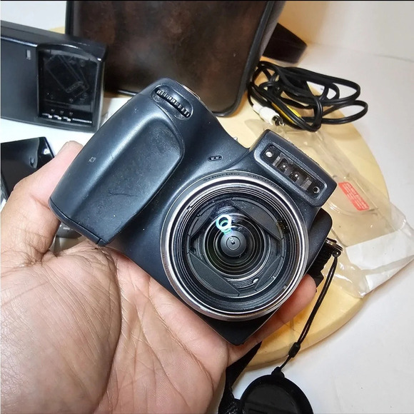 Vintage KODAK EASYSHARE DX6490 Digital Camera Bundle 2 Batteries Leather Case - Picture 11 of 11